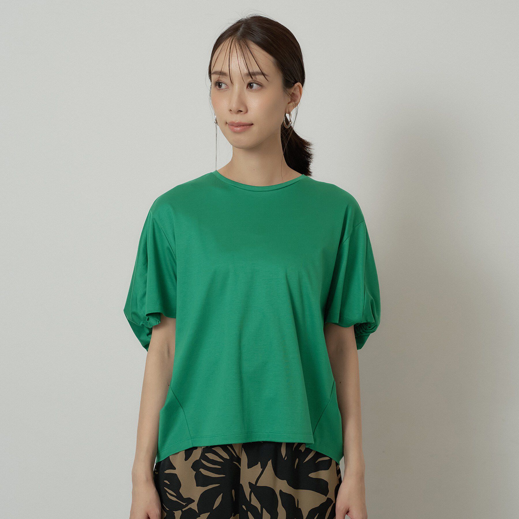 UNTITLED「【汗染み防止/コットン100】ドルマンプルオーバー」|Tシャツ・カットソー|