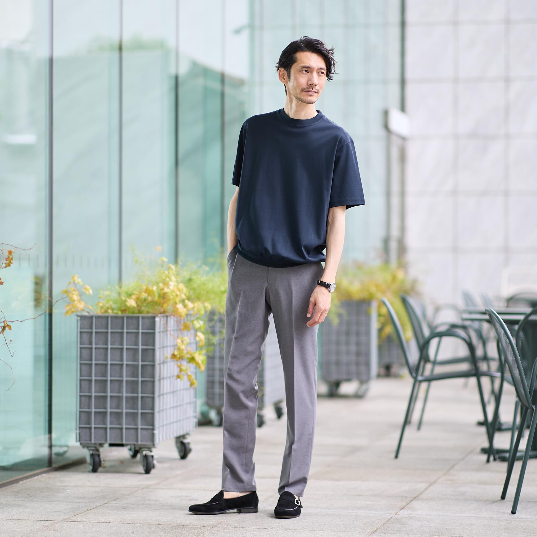 TAKEO KIKUCHI「【接触冷感】新定番トロピカル パンツ」|その他|