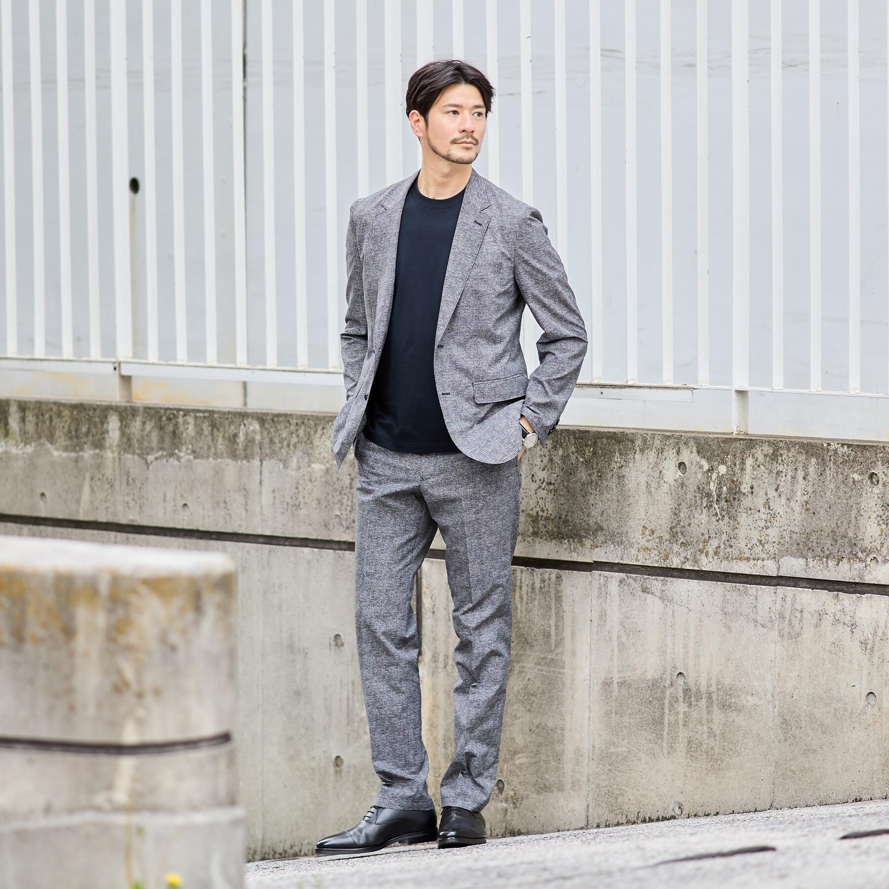 TAKEO KIKUCHI「【抗菌防臭】コットンテーラードTシャツ」|Tシャツ・カットソー|