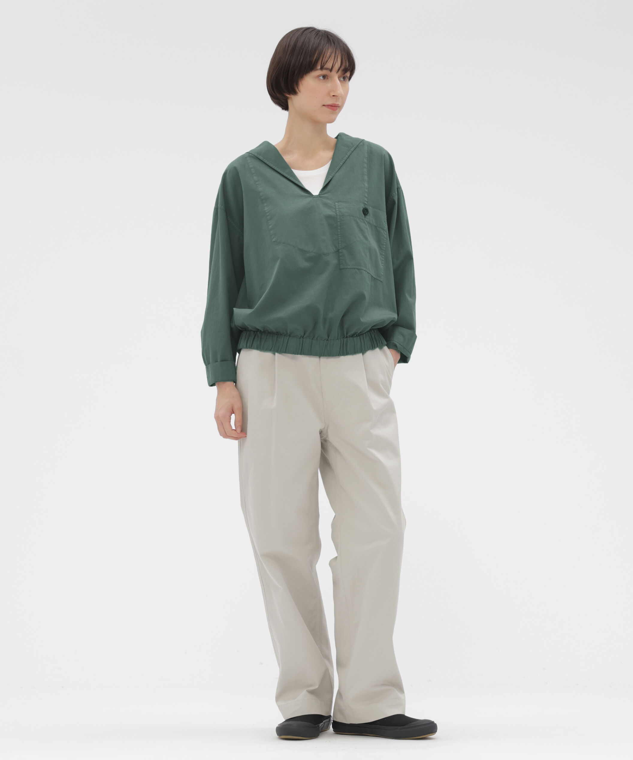 MHL.「GARMENT DYE COTTON SHIRTING SHIRT」|シャツ・ブラウス|