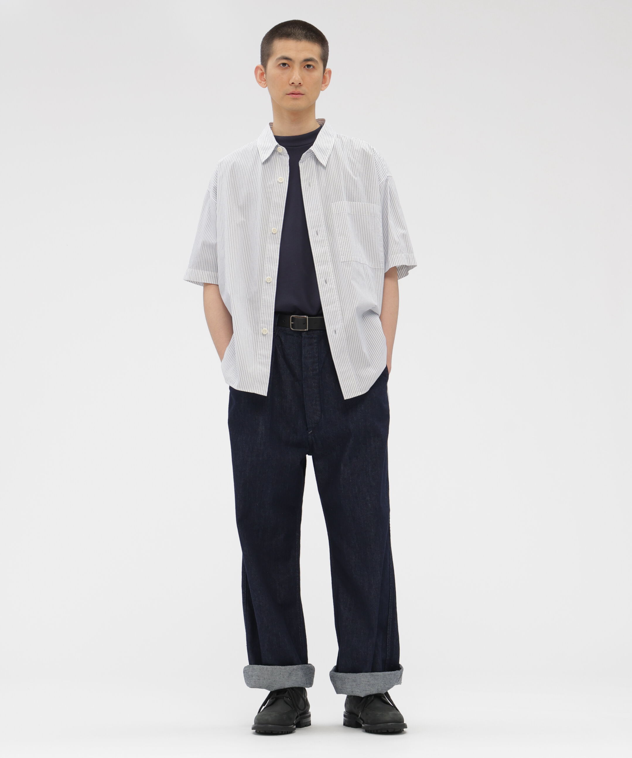 MHL.「CANTON LIGHT DENIM TROUSERS」|その他|INDIGO5