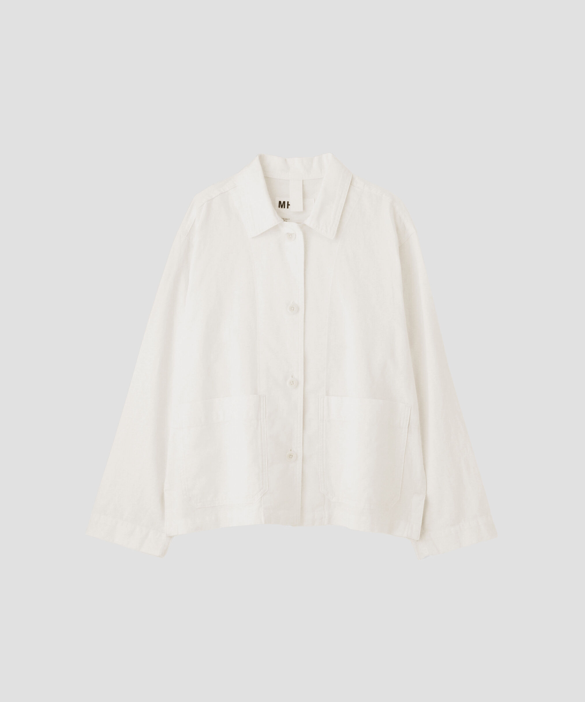 MHL.「COTTON HEMP OXFORD SHIRT」|シャツ・ブラウス|