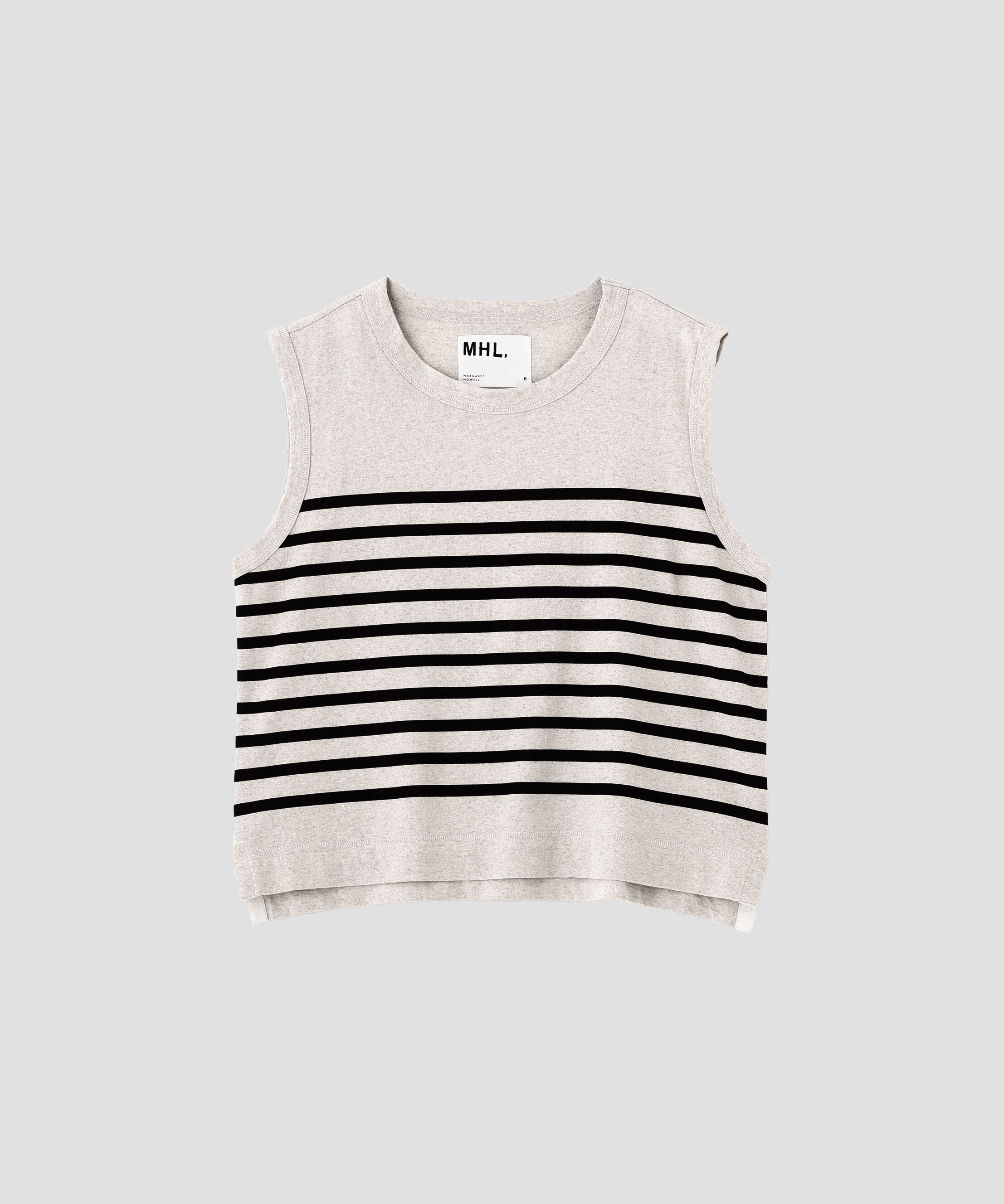 MHL.「BELGIAN LINEN COTTON JERSEY TOP」|Tシャツ・カットソー|