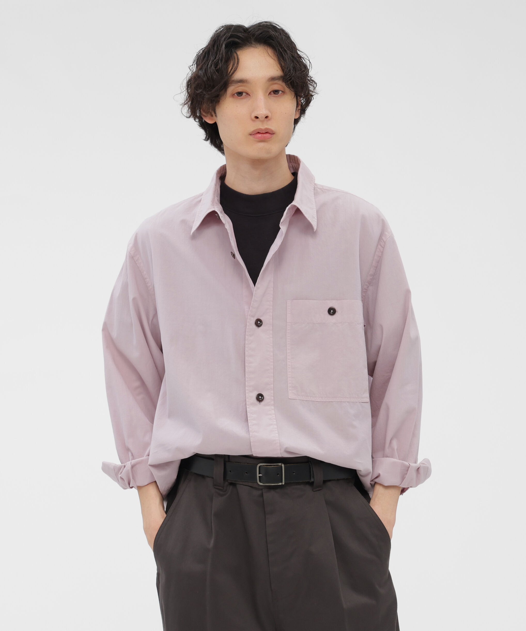 MHL.「ORGANIC COTTON SHIRTING SHIRT」|シャツ・ブラウス|ROSE2