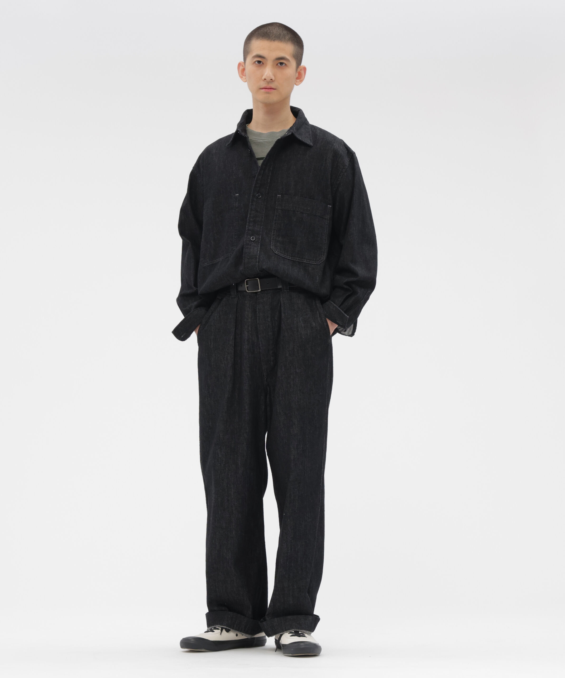 MHL.「BELGIAN LINEN COTTON JERSEY TOP」|Tシャツ・カットソー|
