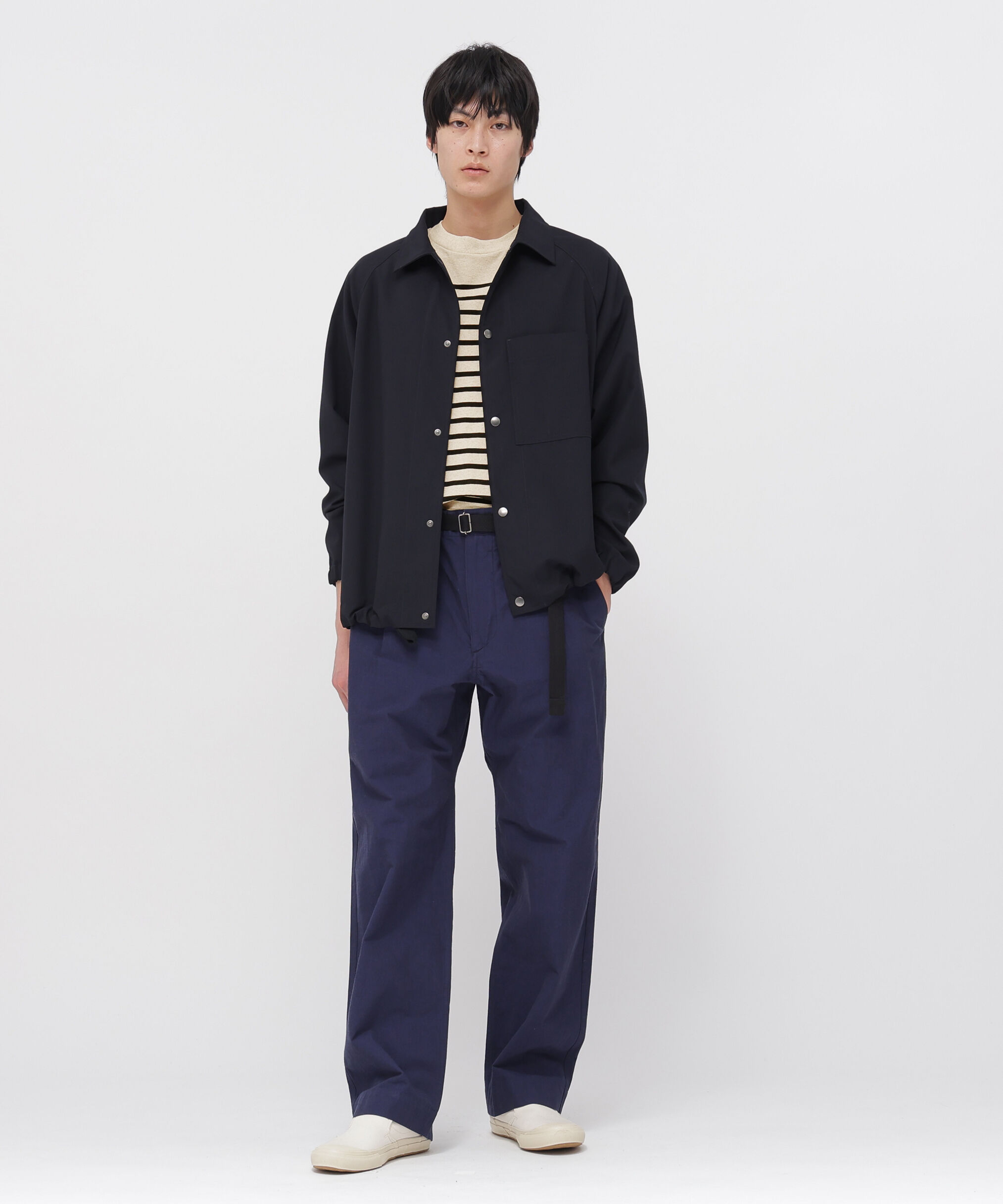 MHL.「BELGIAN LINEN COTTON JERSEY TOP」|Tシャツ・カットソー|