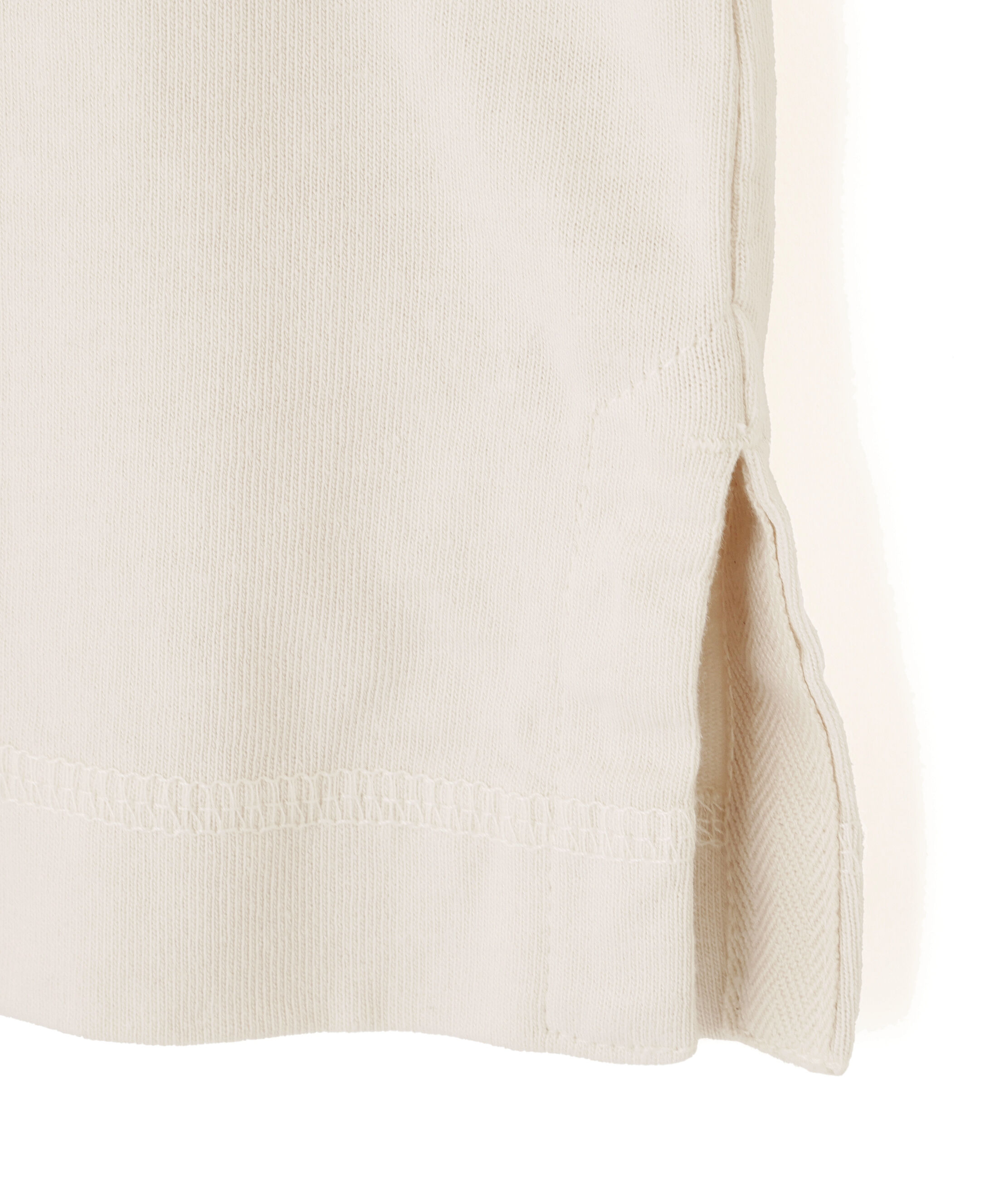 MHL.「GARMENT DYED TOUGH COTTON LINEN JERSEY TOP」|Tシャツ・カットソー|