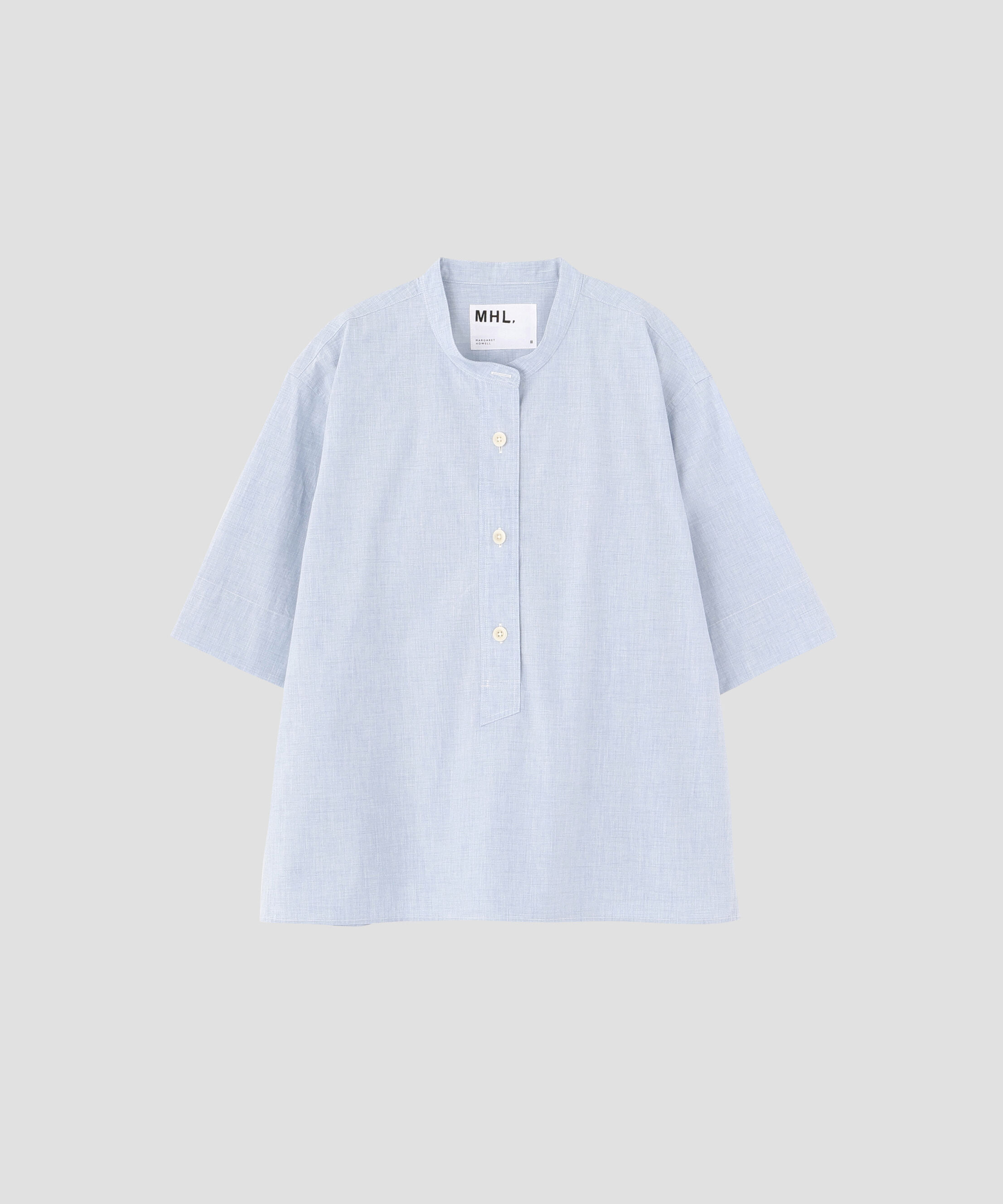 MHL.「HIGHCOUNT TOP DYED COTTON SHIRT」|シャツ・ブラウス|