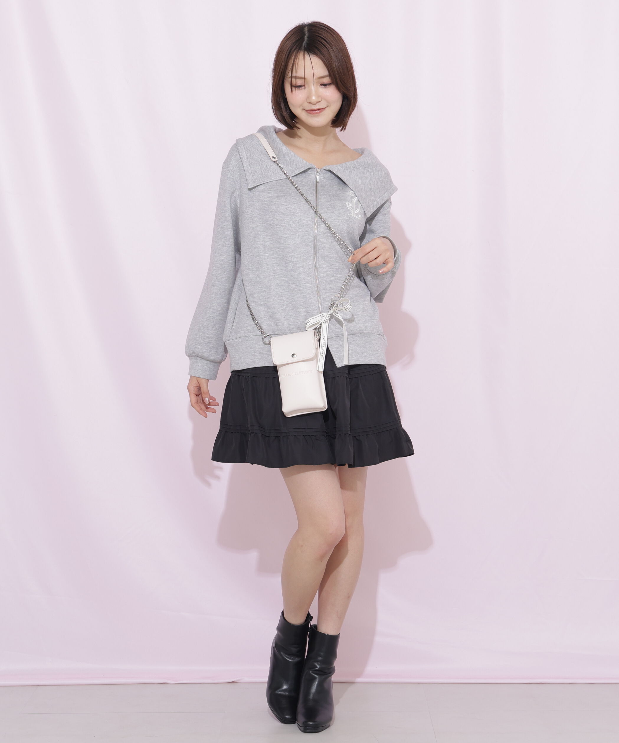  「チャーム付きマルチポシェット」|財布|