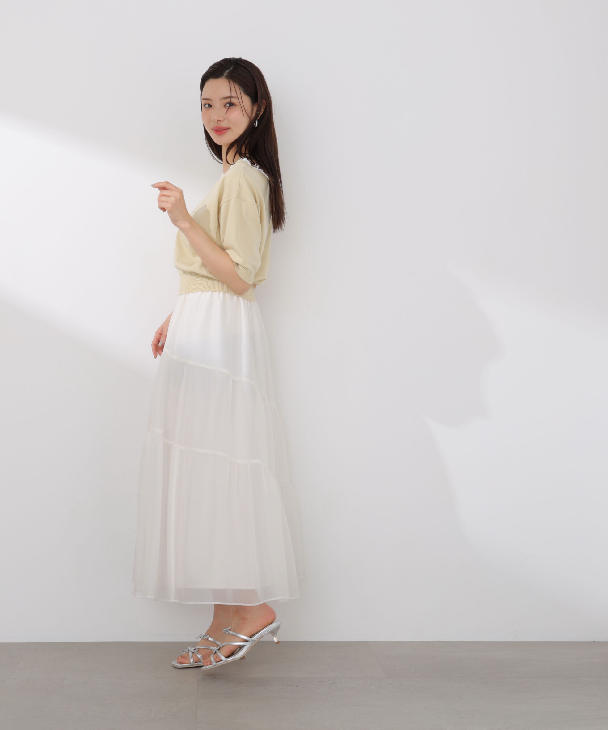 PROPORTION BODY DRESSING「アシメティアードスカート 26SS」|スカート|