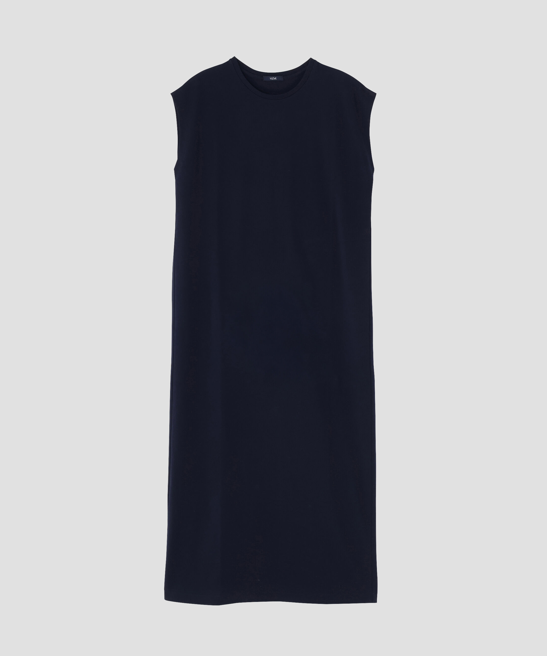 YLEVE 「YLEVE / ORGANIC COTTON BIO SLEEVELESS ONE PIECE」|ワンピース|ネイビー