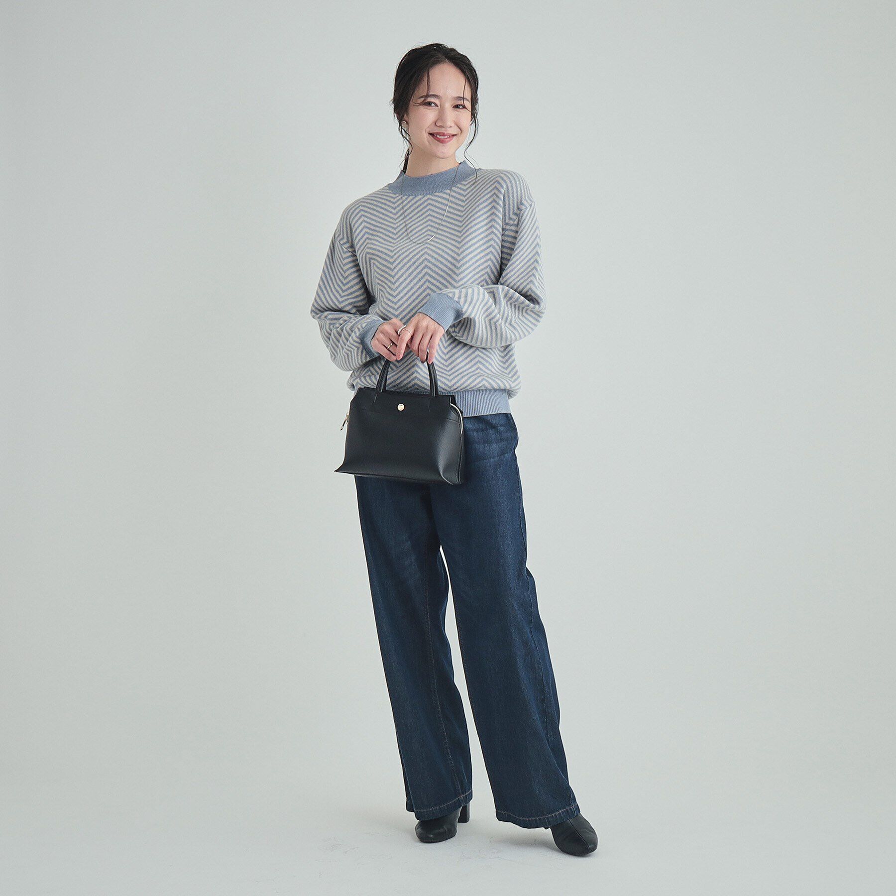 SHOO･LA･RUE「【セレモニー/2WAY】三層ミニトートバッグ」|トートバッグ|