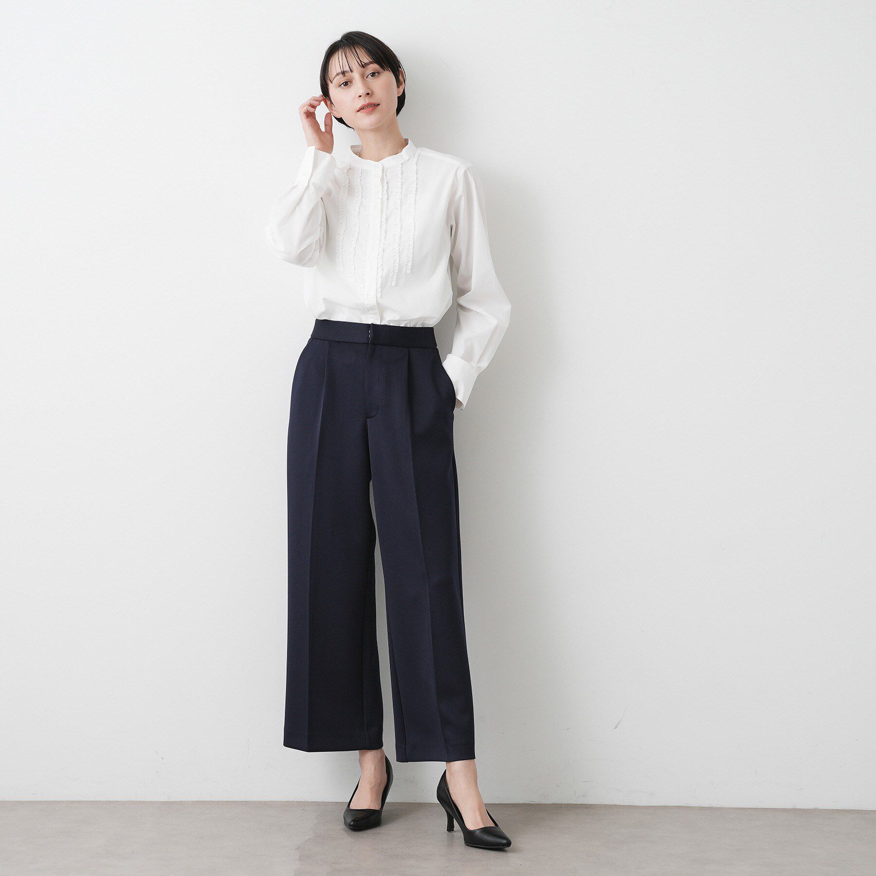 Dessin「【通勤/セットアップ可能】ソフトボンディングパンツ」|その他|