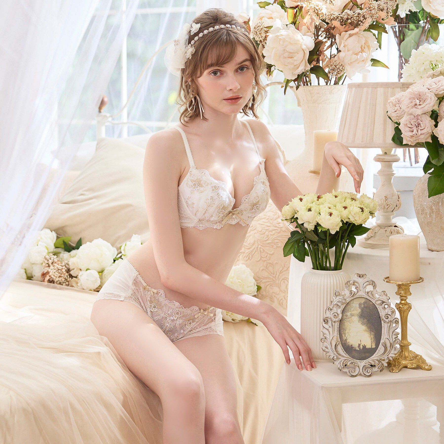 Risa Magli「カタリーナ ブラジャー (G-H) ＜V Make Type＞」|インナー|
