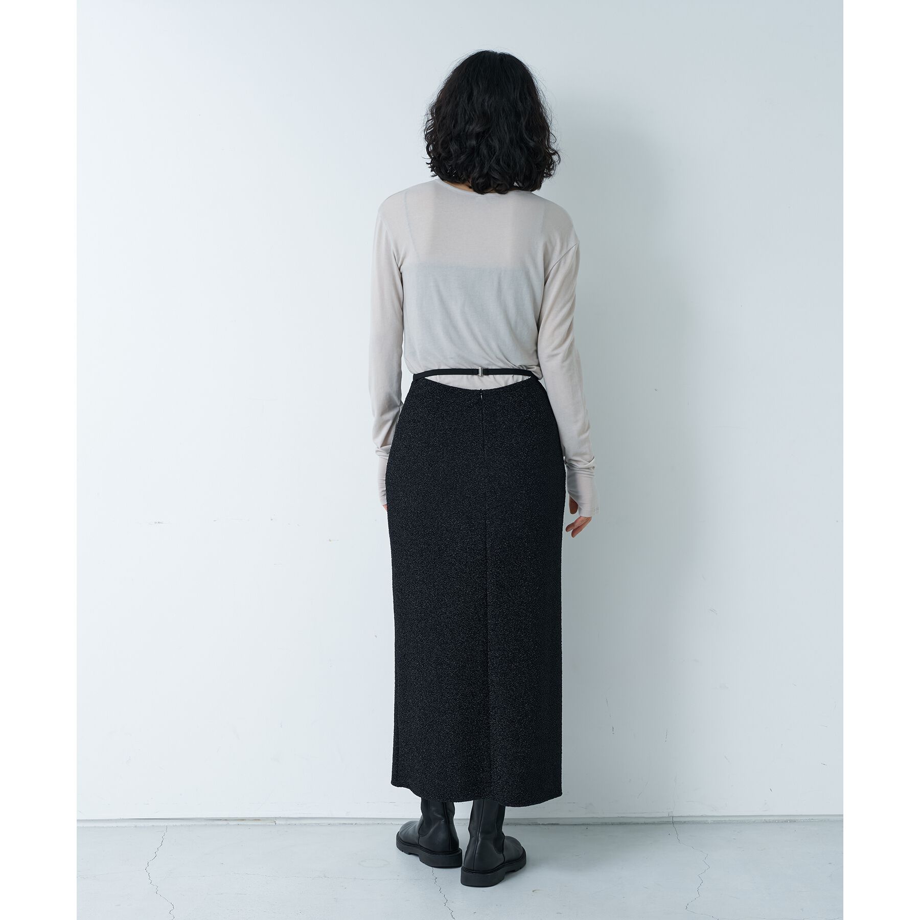 CODE A「front ribbon jersey tops」|Tシャツ・カットソー|