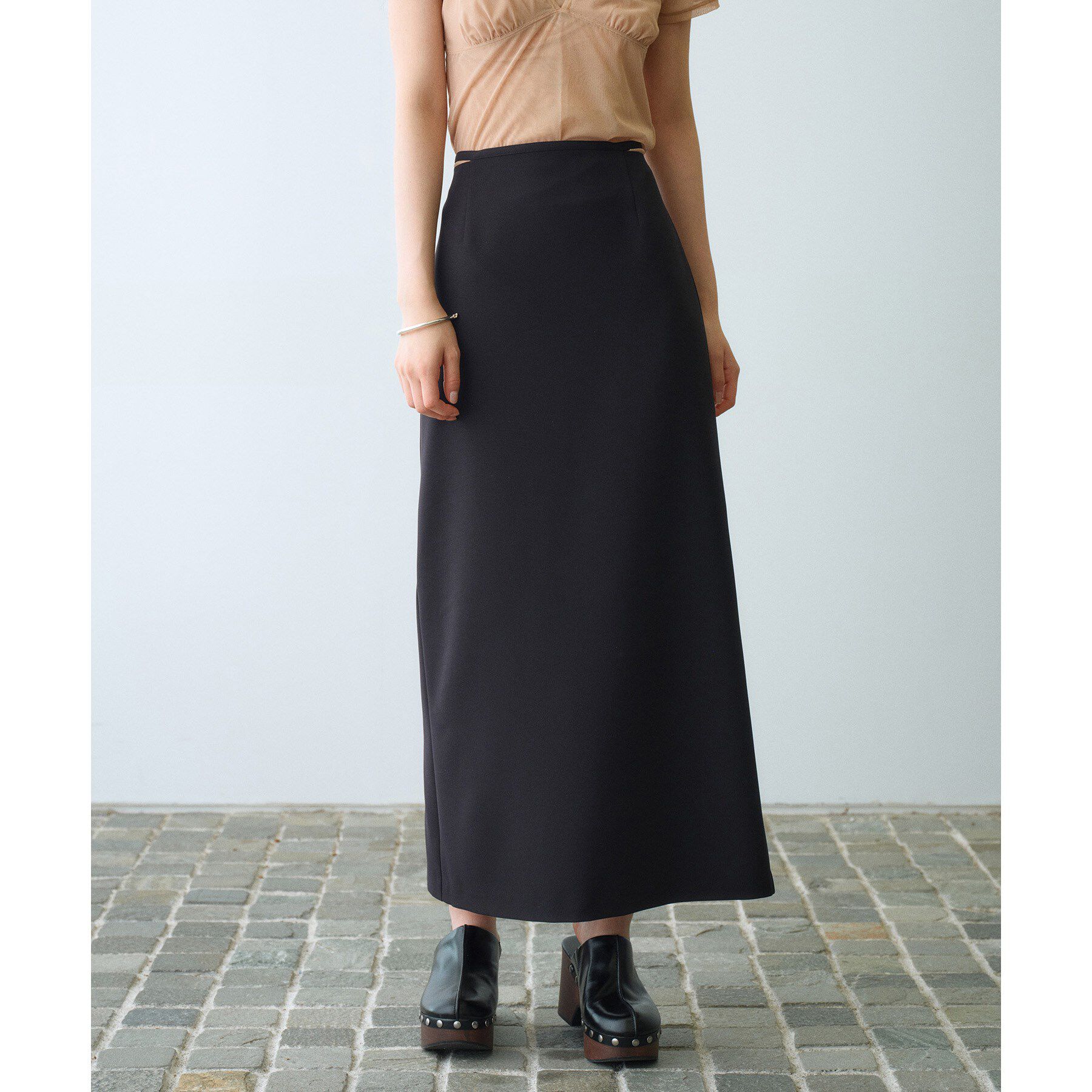 CODE A「sensual satin skirt」|スカート|