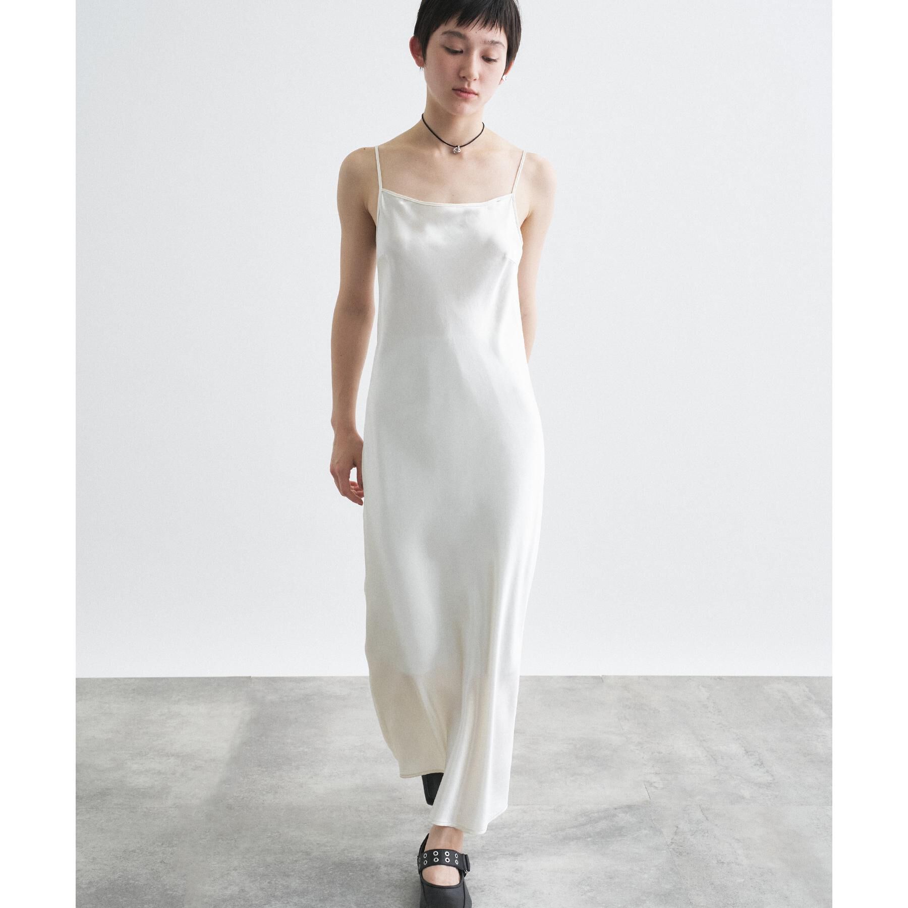 CODE A「satin cami dress」|ワンピース|