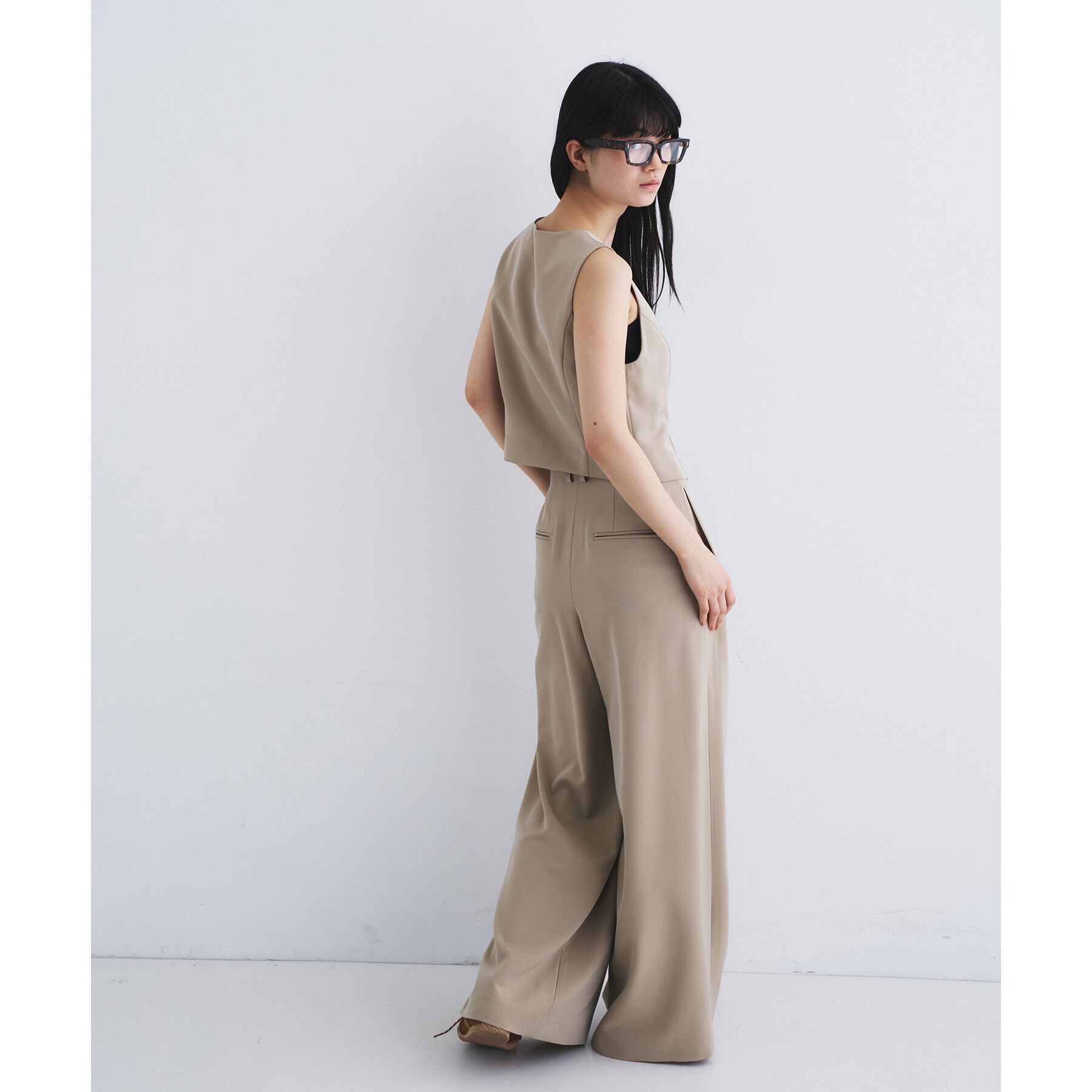 CODE A「front hook short vest」|ベスト・ジレ|