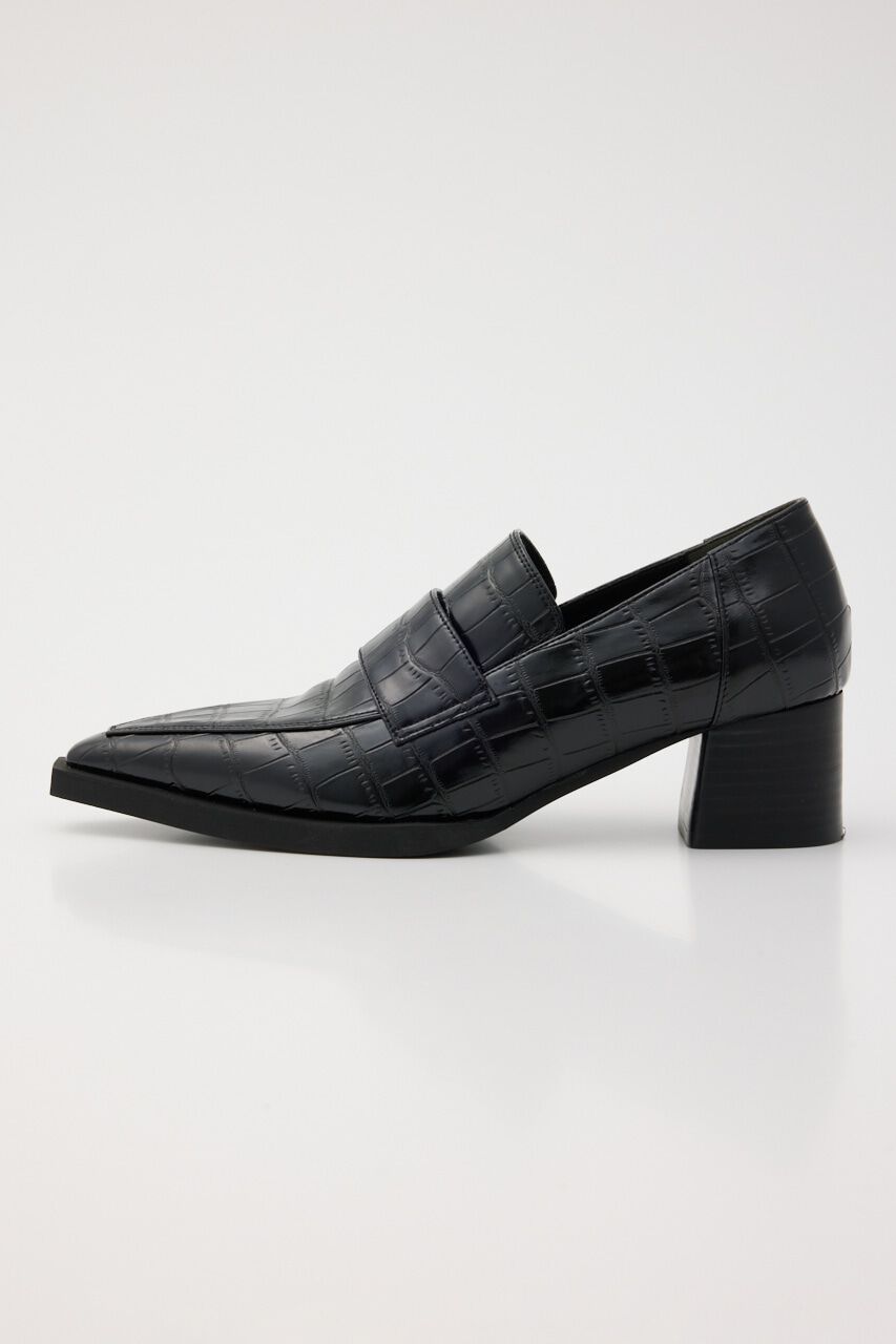 SLY「POINTED ローファー」|パンプス|BLK