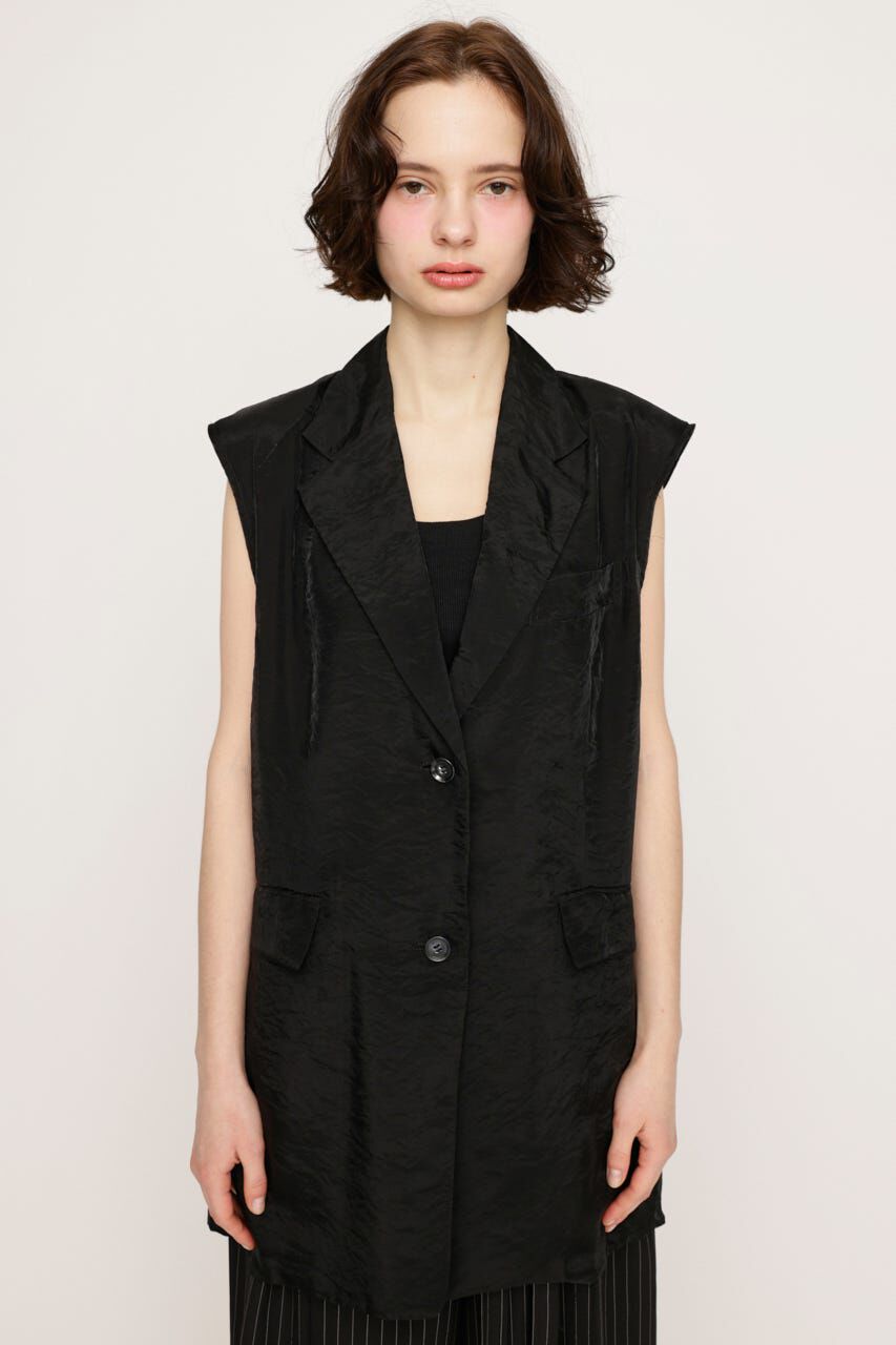 SLY「SHEER TAILOR ベスト」|ダウンベスト・ベスト|