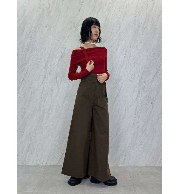 jouetie「スーパーハイウエストワイドパンツ」|その他|