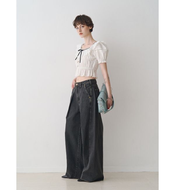 jouetie「【SOMETHING&times;PosTokyo】Tuck Buggy」|デニム|