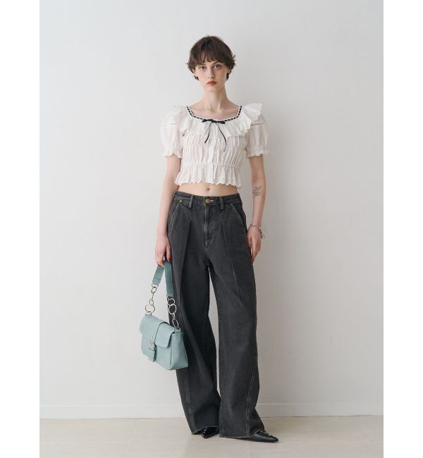 jouetie「【SOMETHING&times;PosTokyo】Tuck Buggy」|デニム|