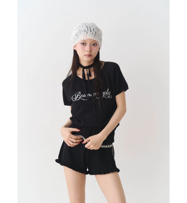 jouetie「コンパクトニットトップス」|Tシャツ・カットソー|