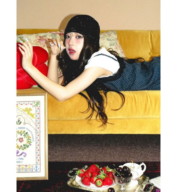 jouetie「【MINAMI&times;jouetie】シャーリングキャミワンピース」|ワンピース|