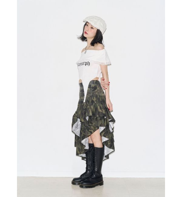 jouetie「【kaorinomori&times;jouetie】レースハンチング」|ハンチング・ベレー帽|