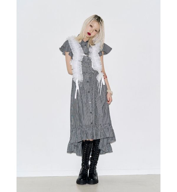 jouetie「シャーリングシャツワンピース」|ワンピース|