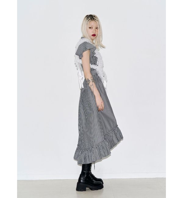 jouetie「シャーリングシャツワンピース」|ワンピース|