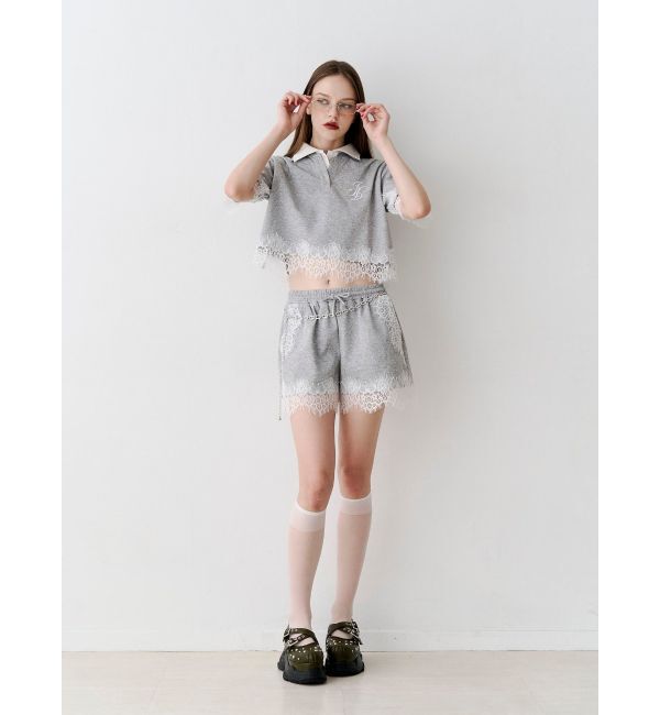 jouetie「レースドッキングカットショートパンツ」|その他|