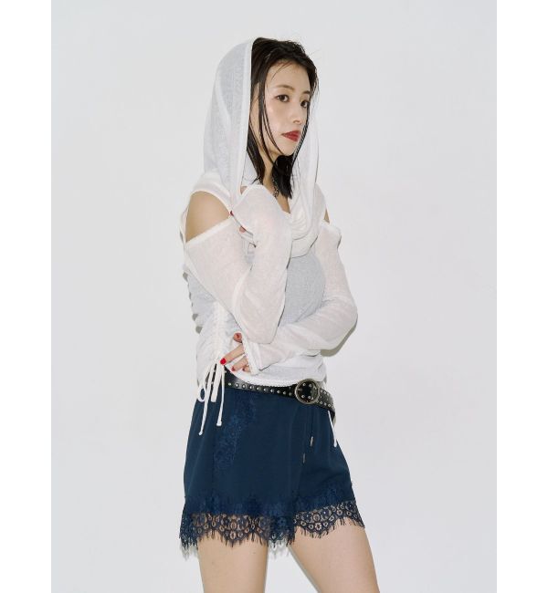 jouetie「レースドッキングカットショートパンツ」|その他|