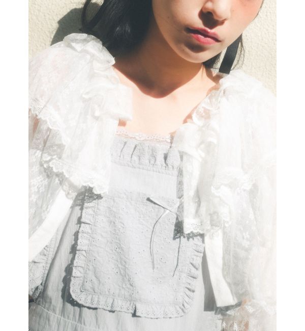merry jenny「floral sheer bolero」|ボレロ|
