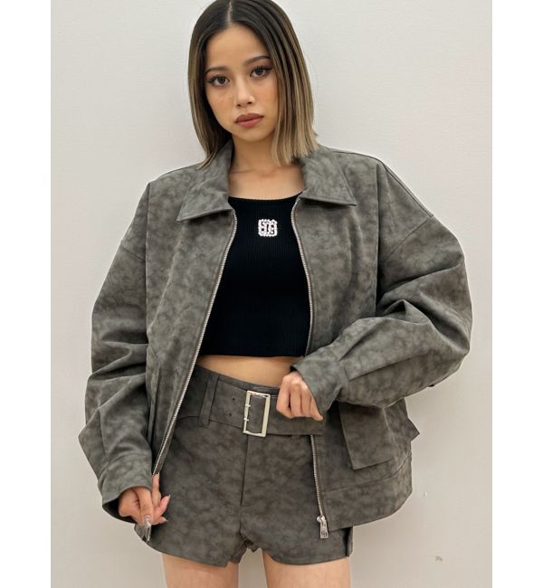 GYDA「フェイクレザー a-2フライトジャケット【SETUP着用可】」|その他|ミックス