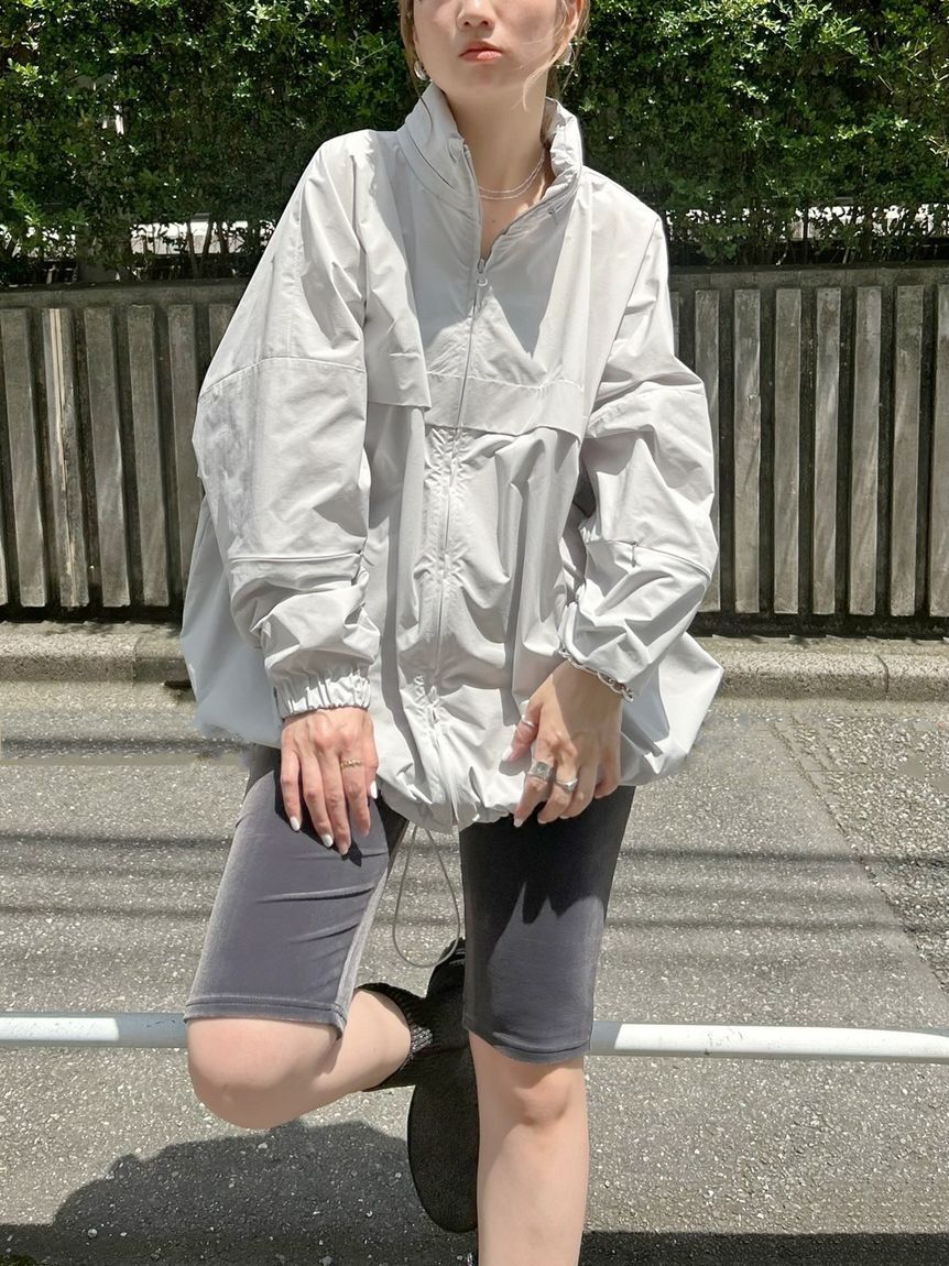 emmi atelier「【ONLINE限定】 撥水パッカブルブルゾン」|ブルゾン・スタジャン|