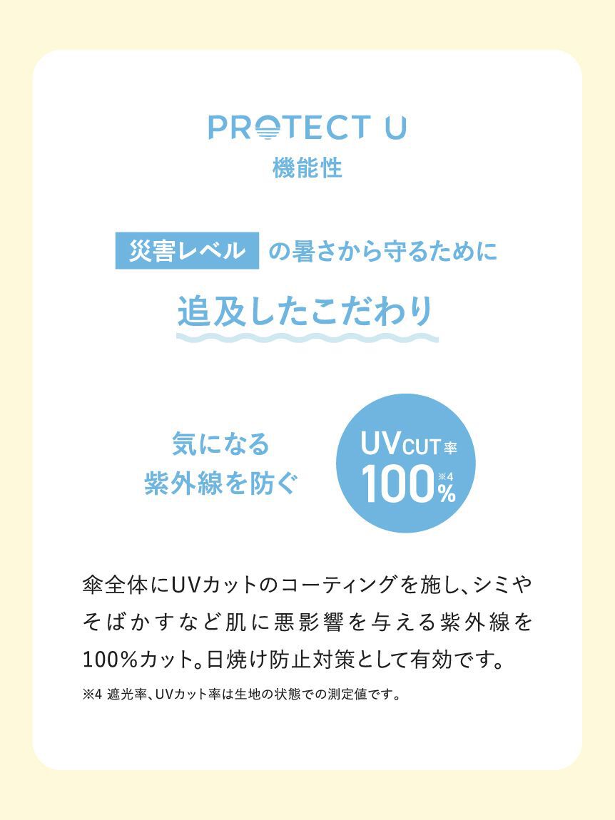 FURFUR「【FURFUR&times;PROTECT U】晴雨兼用折り畳み日傘 (ドット柄・小花柄）」|傘|