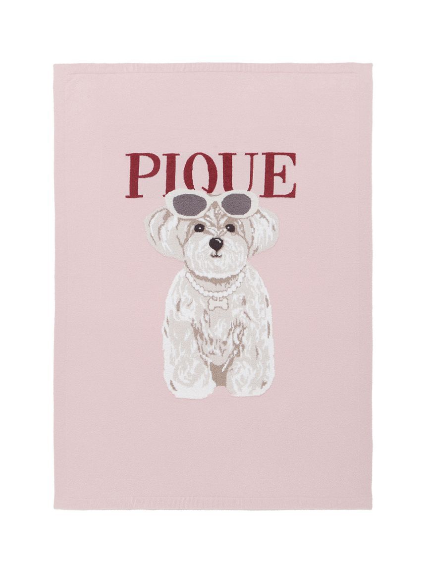 gelato pique「ファッションCATS&DOGSジャガードブランケット」|ブランケット|PNK