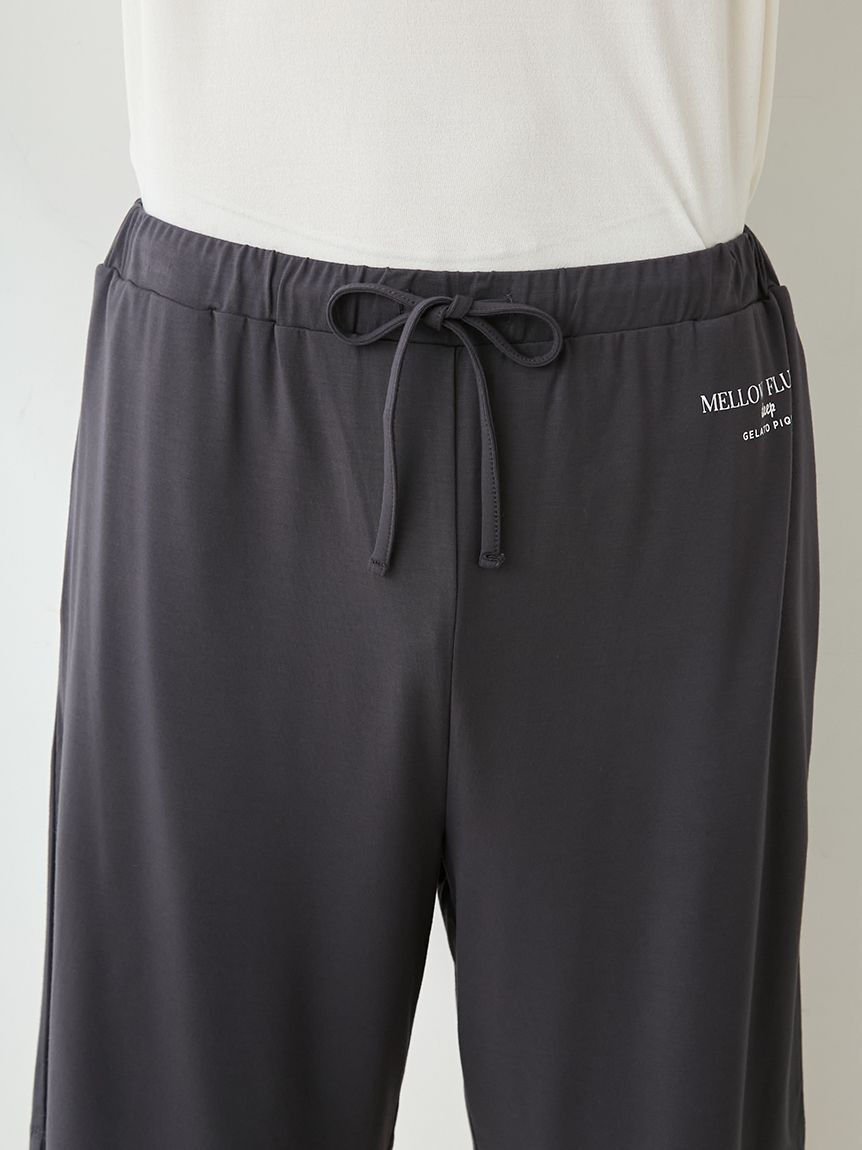 GELATO PIQUE HOMME「【ラッピング済み】【HOMME】【接触冷感】COOLレーヨンデザートロゴTシャツ&ハーフパンツSET」|ルームウェア|
