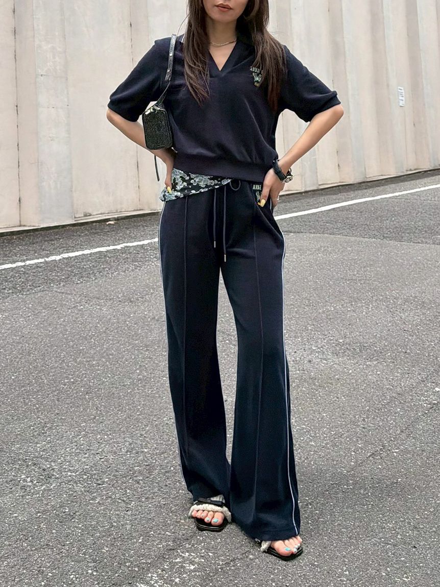 LILY BROWN「【LILY BROWN&times;ANNA SUI】パイルポロトップス」|Tシャツ・カットソー|