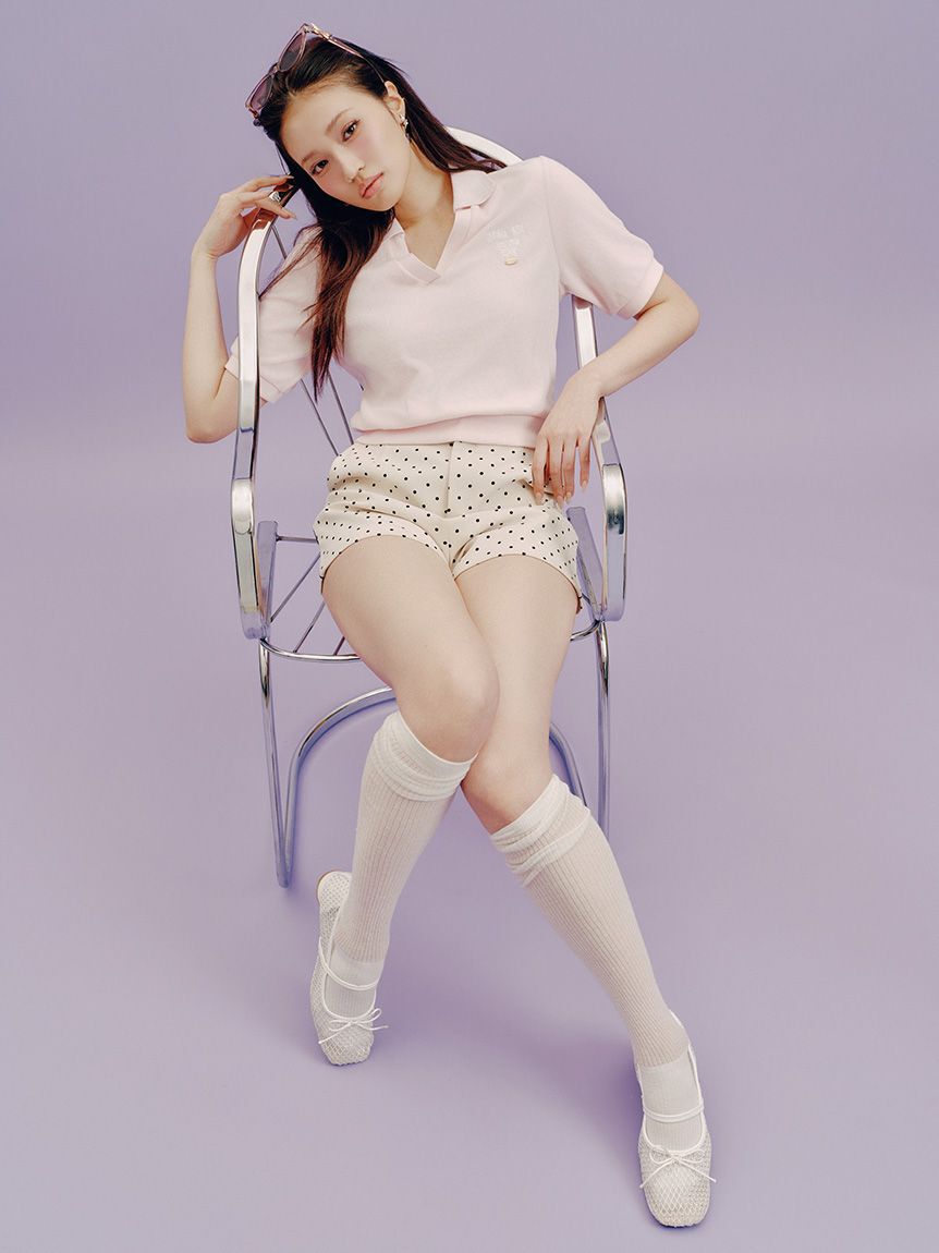 LILY BROWN「【LILY BROWN&times;ANNA SUI】パイルポロトップス」|Tシャツ・カットソー|