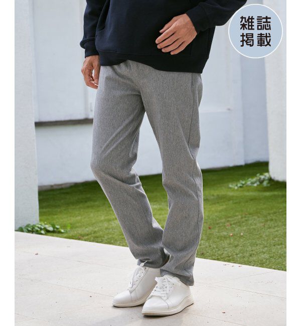 ikka「【雑誌MonoMax4月号掲載】GOKU楽パンツ EASY STRETCH 5ポケット「小泉孝太郎さん着用モデル」」|その他|