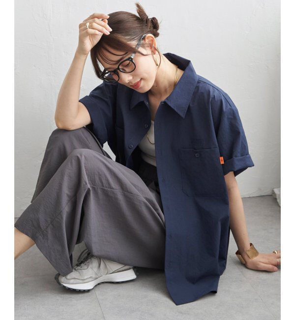 ikka「UNIVERSAL OVERALL ユニバーサルオーバーオール dailyワーカーズシャツ」|シャツ・ブラウス|