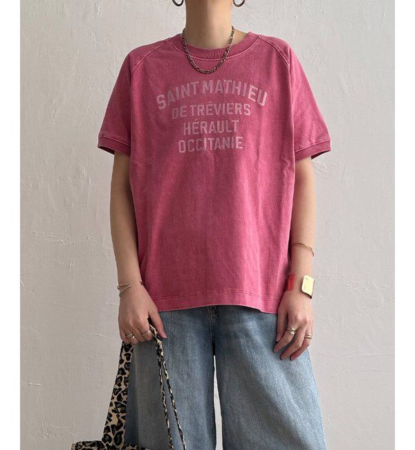 Lbc with Life「製品染めプリントTシャツ」|Tシャツ・カットソー|
