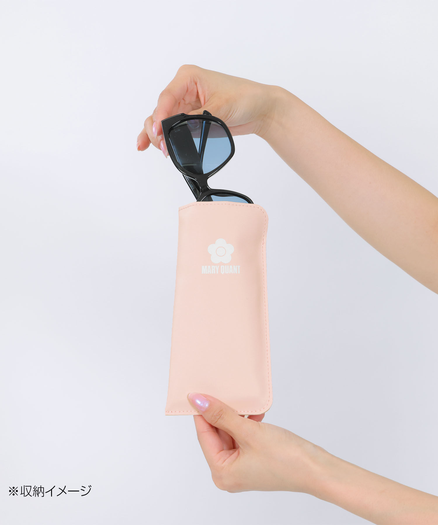 MARY QUANT「ベーシックフラット メガネケース」|その他|