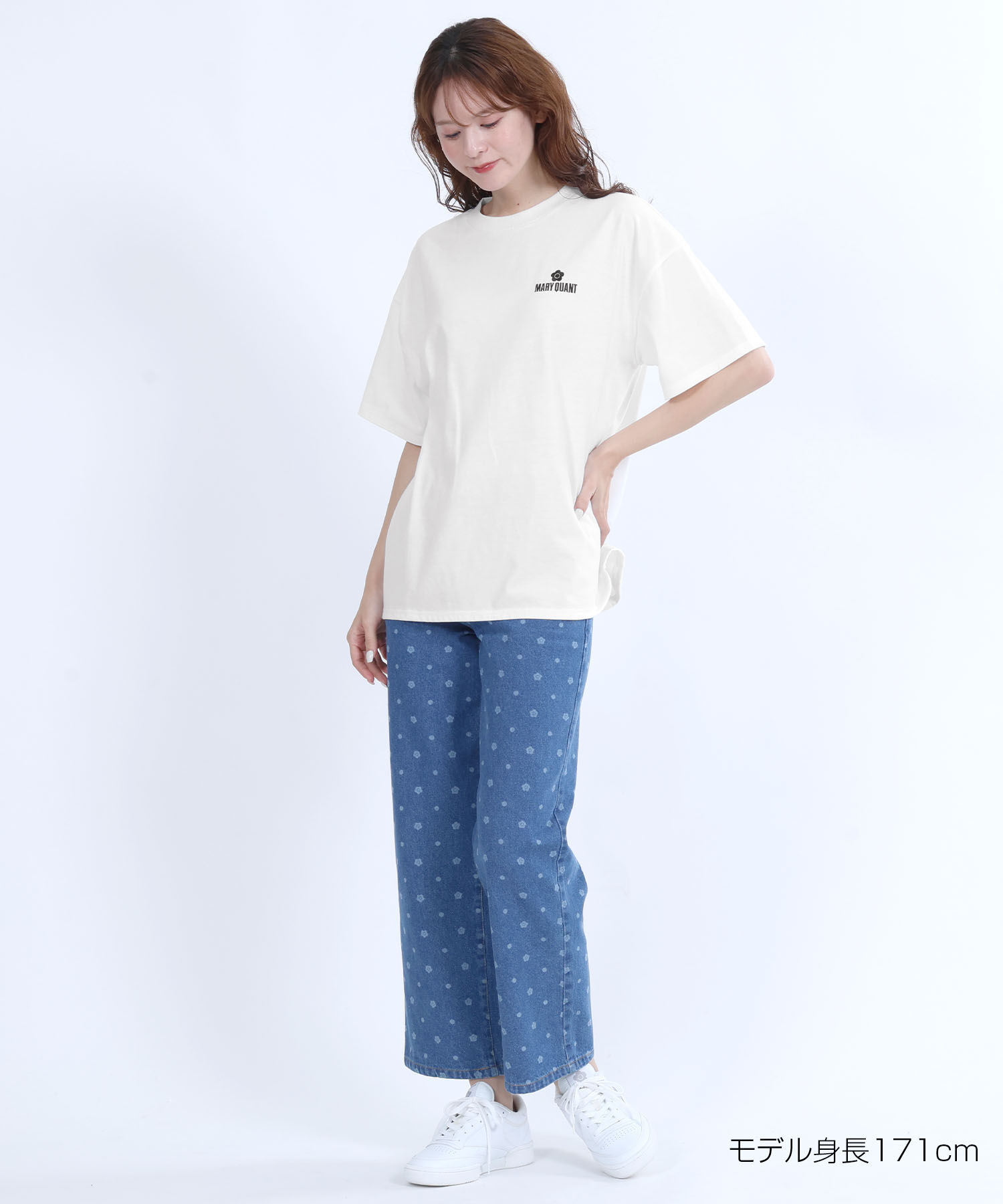 MARY QUANT「シンプルロゴビッグ Tシャツ」|Tシャツ・カットソー|