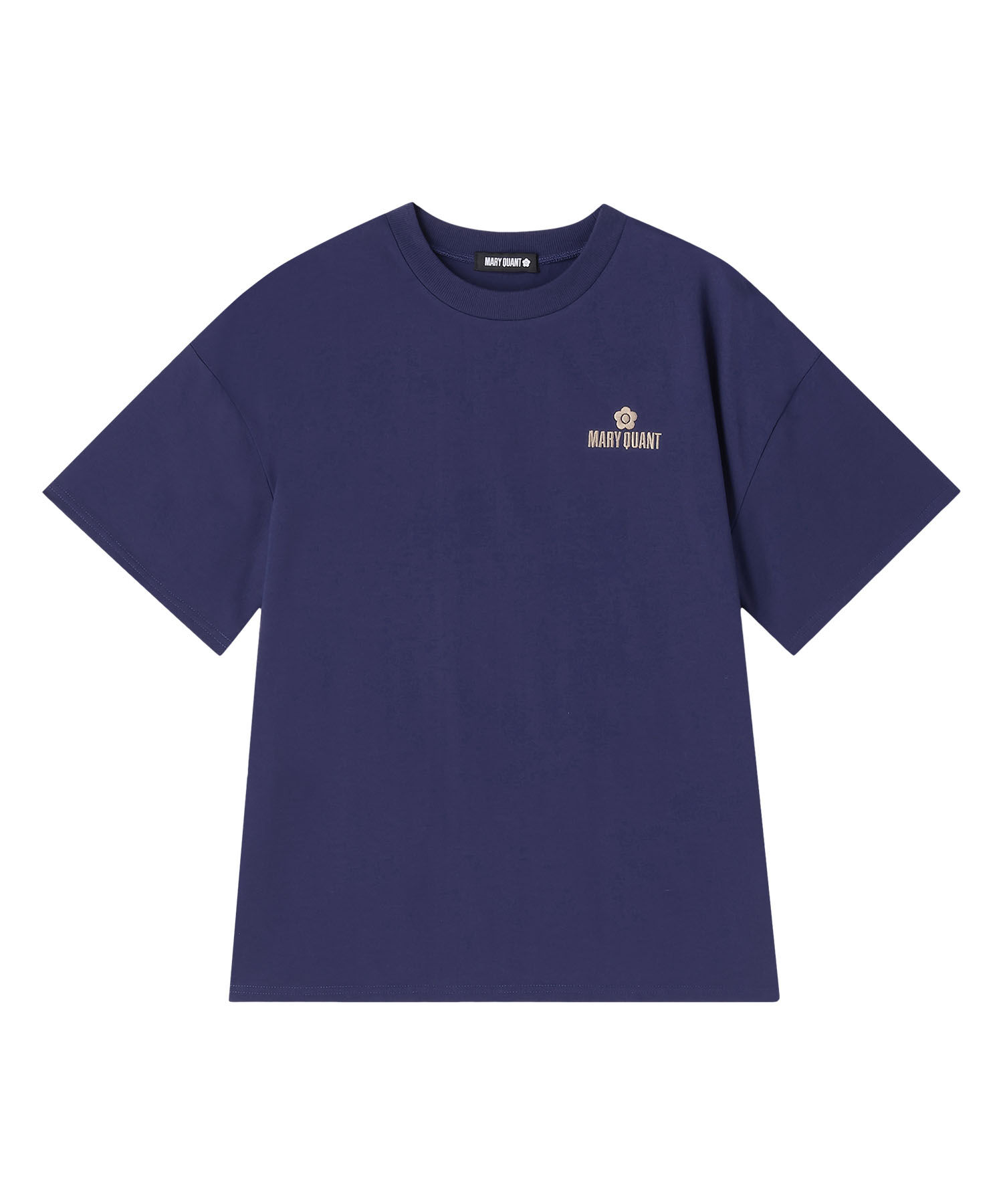 MARY QUANT「シンプルロゴビッグ Tシャツ」|Tシャツ・カットソー|ネイビー