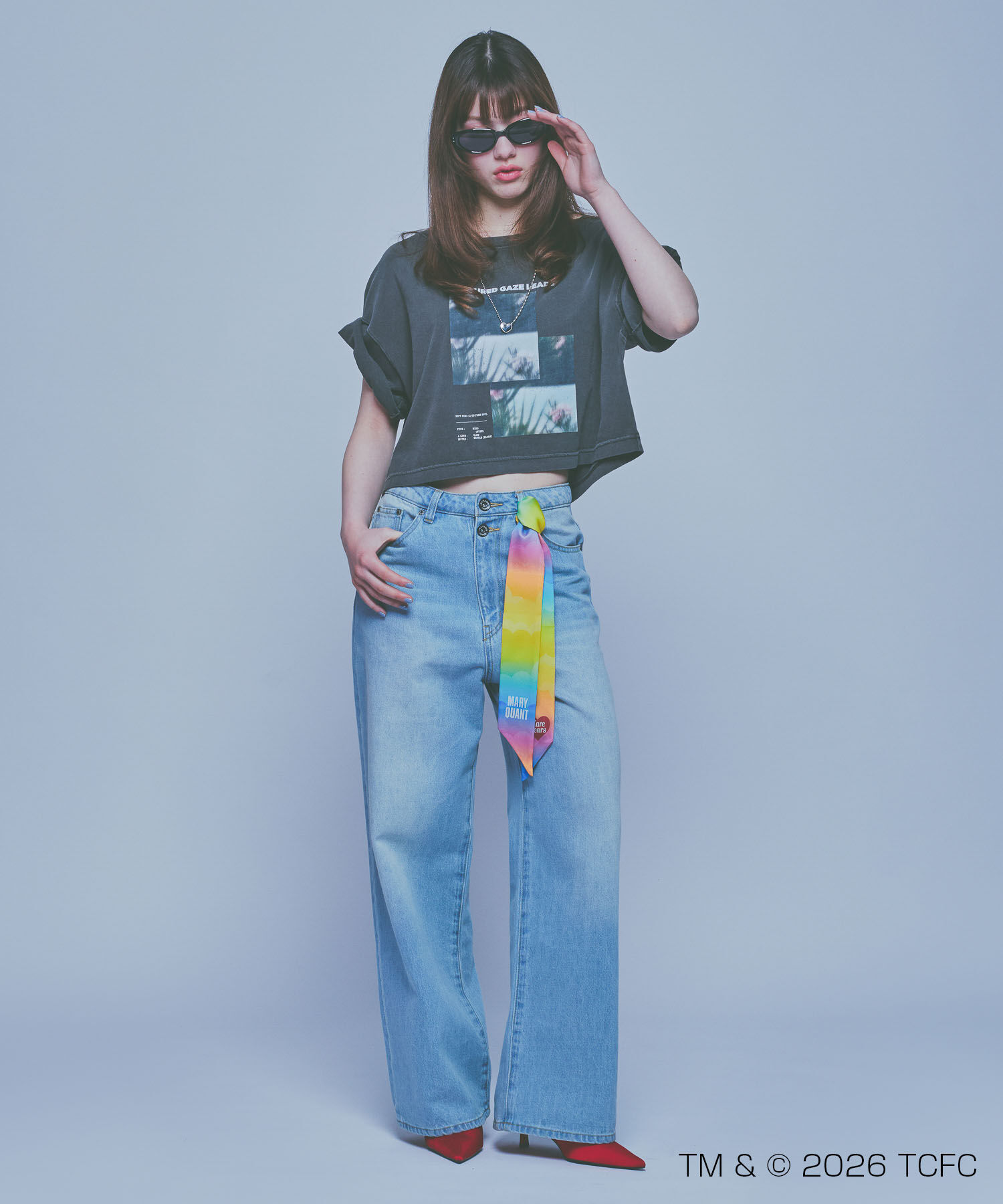 MARY QUANT「Care Bears(TM) リボンスカーフ」|バンダナ・スカーフ|