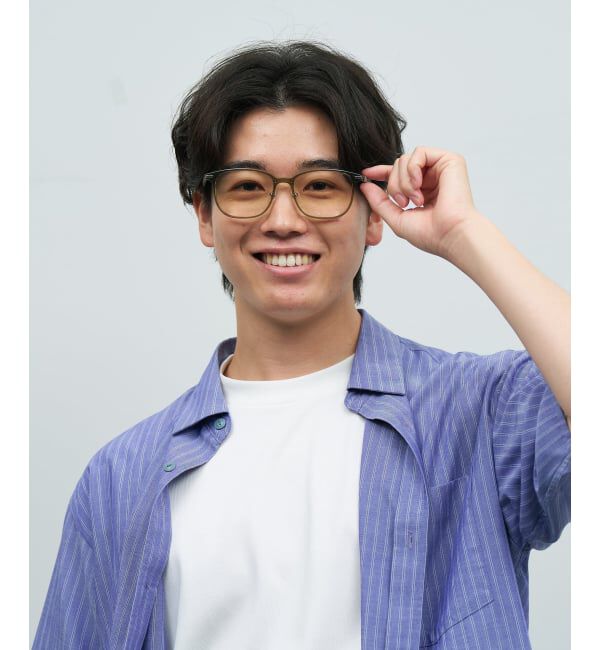  「SUNGLASSES COLLECTION ウェリントン型 サングラス | カラーレンズ 紫外線対策 UVカット」|サングラス|オリーブ